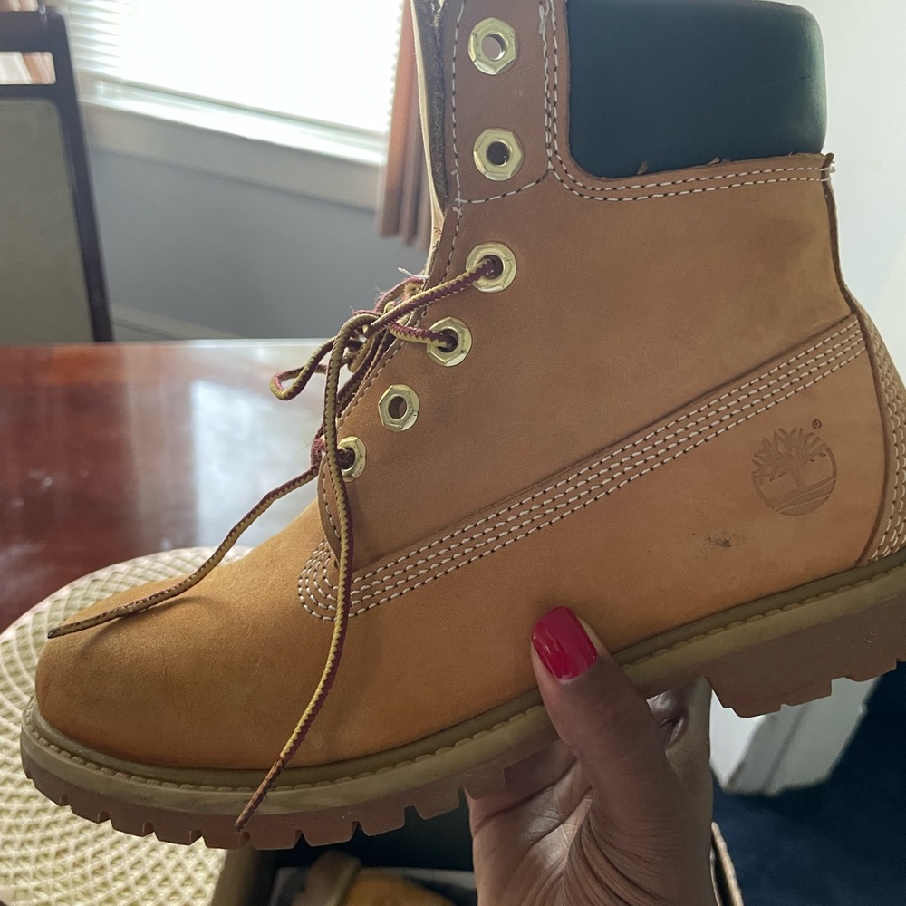 Timberland Women's Brown Combat Boots